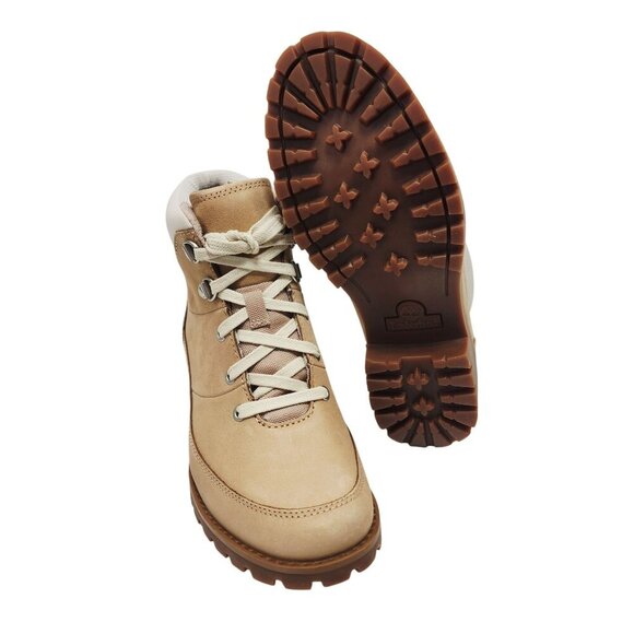 Timberland Womens Ellendale Mid Lace Boots Light Beige Nubuck Size 6 M - Picture 13 of 13